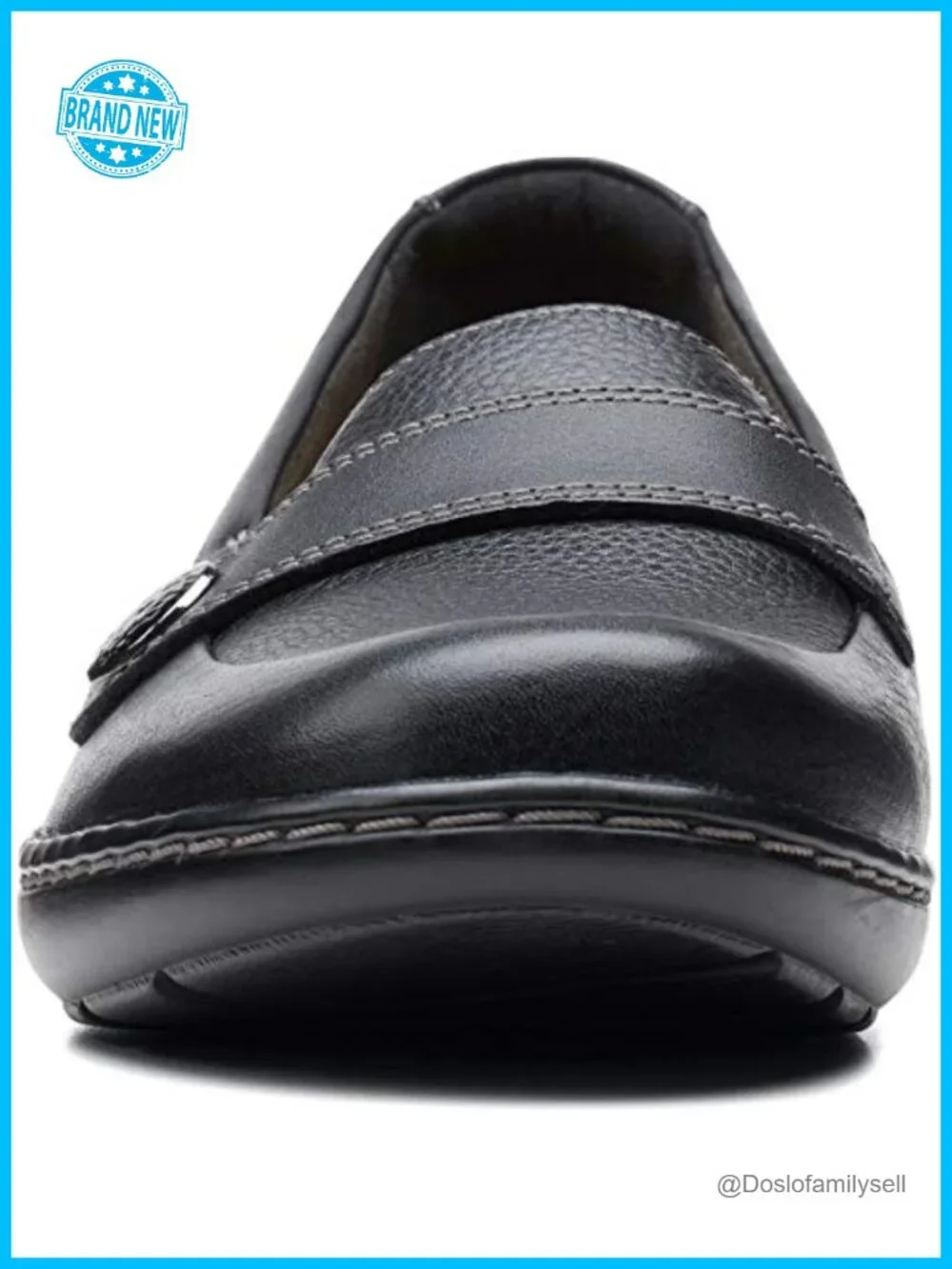 Ortholite Slip-On Loafers with Stretch Gore and TPR Outsole